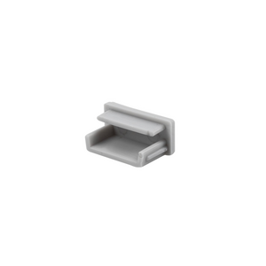 FL-PROF-ECO-END-LINEXL with hole-ABS-GY